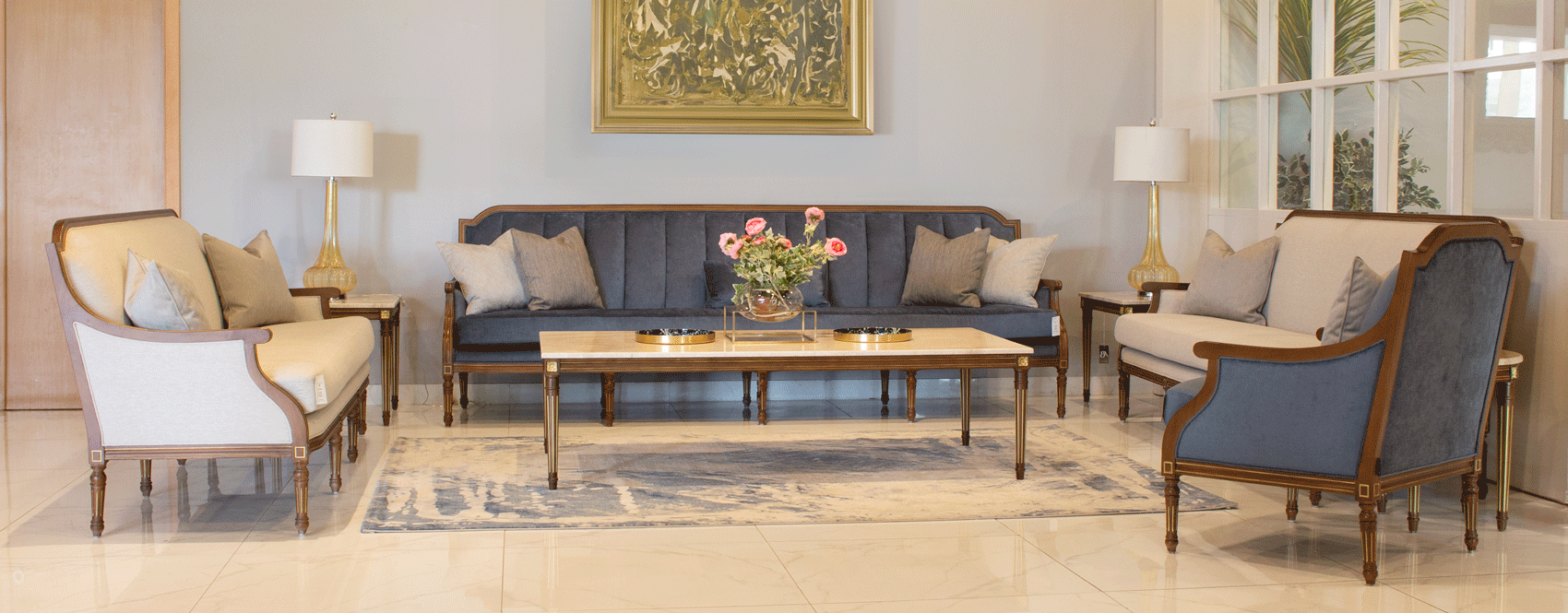 طقم أليانا | Alyana Sofa Set