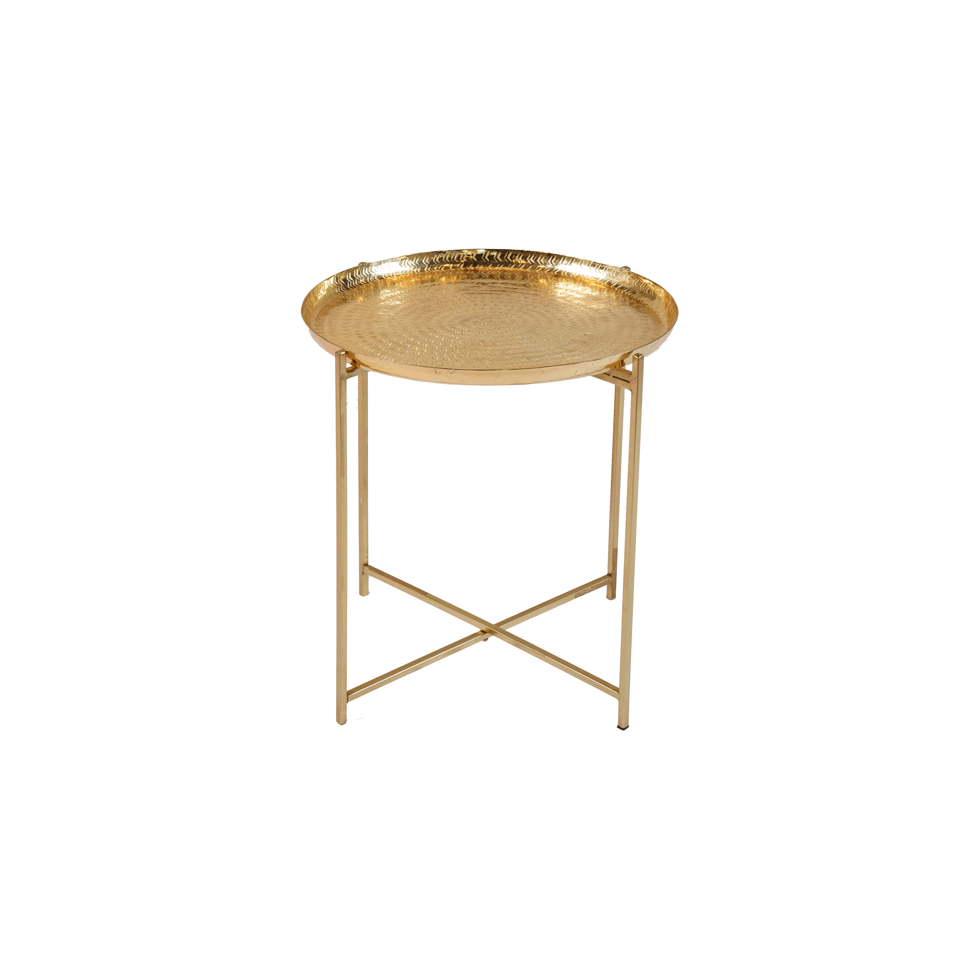 طاولة بصينية مستديرة مع حامل  | Round Tray With Stand Table