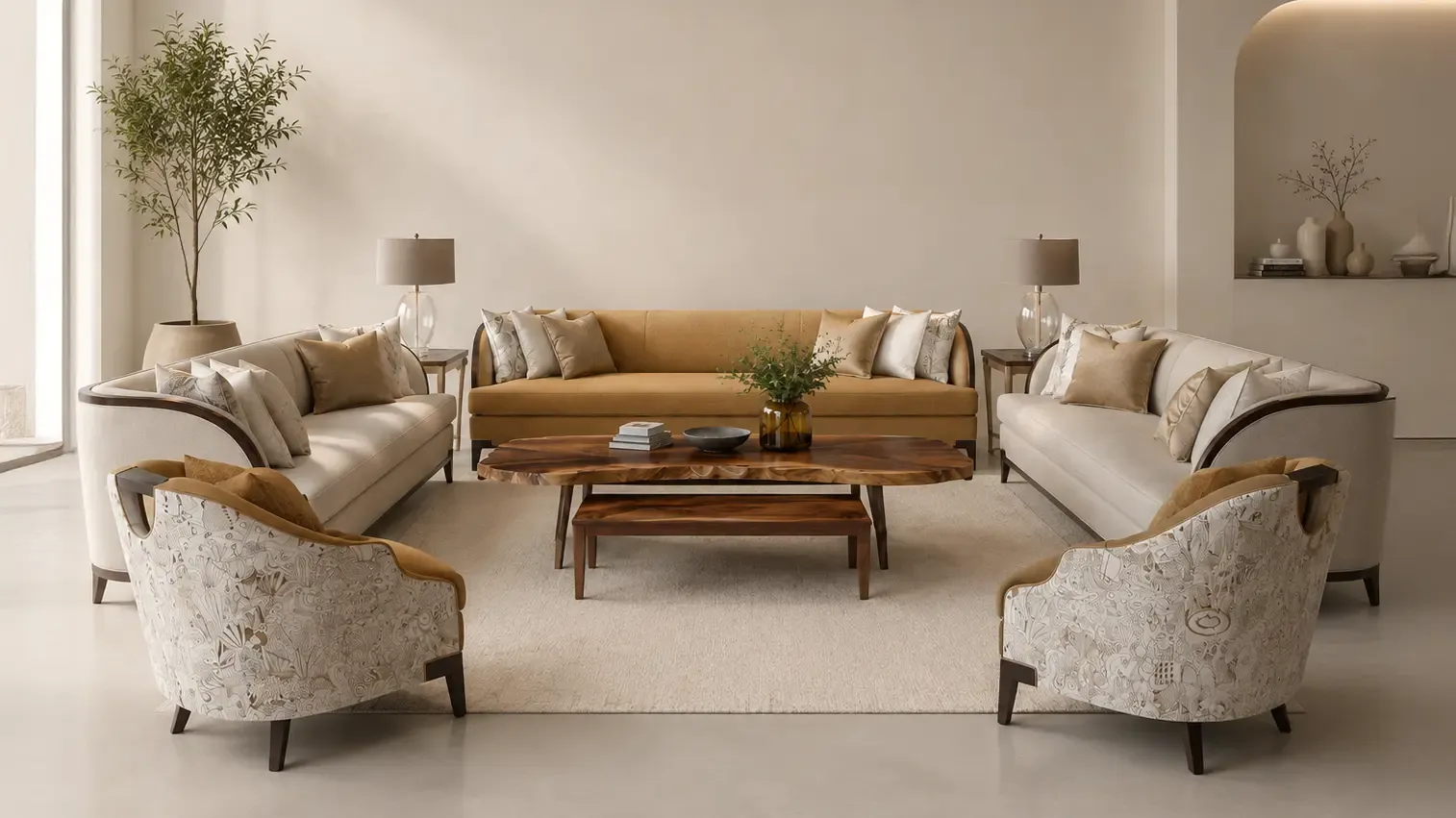 طقم فالوري | Valore Sofa Set