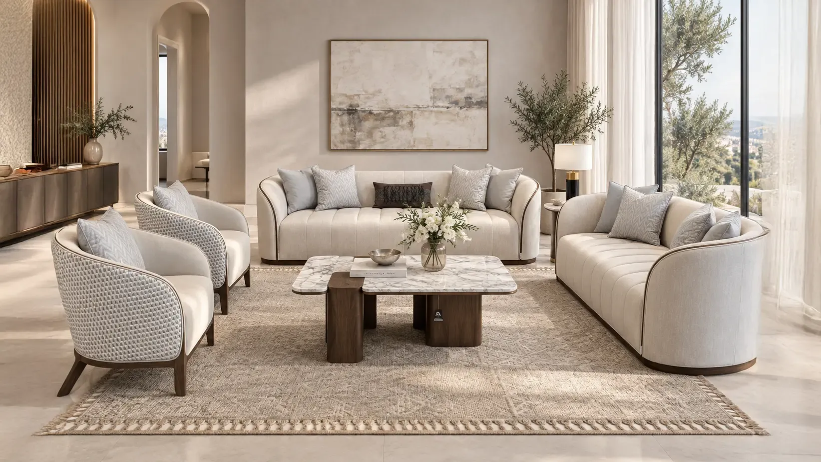طقم فيفا | Viva Sofa Set
