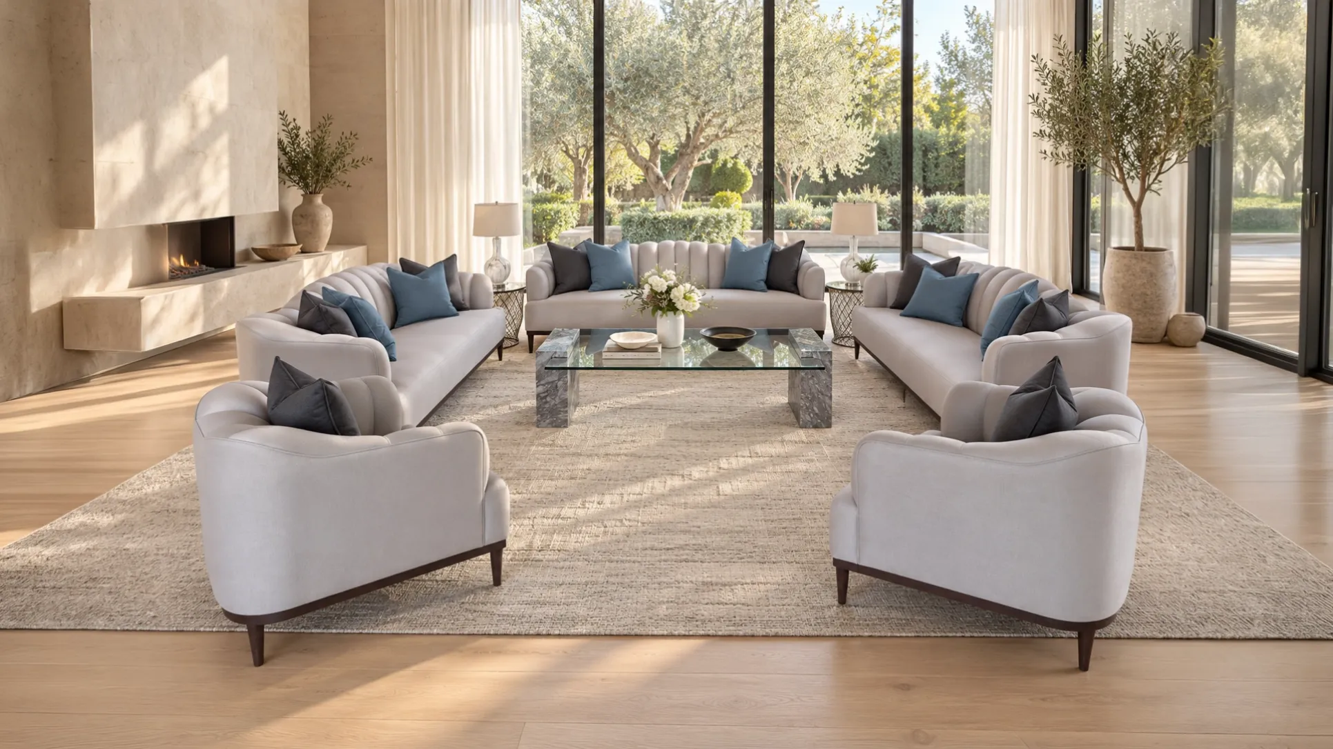 طقم فيكتوريا | Victoria Sofa Set